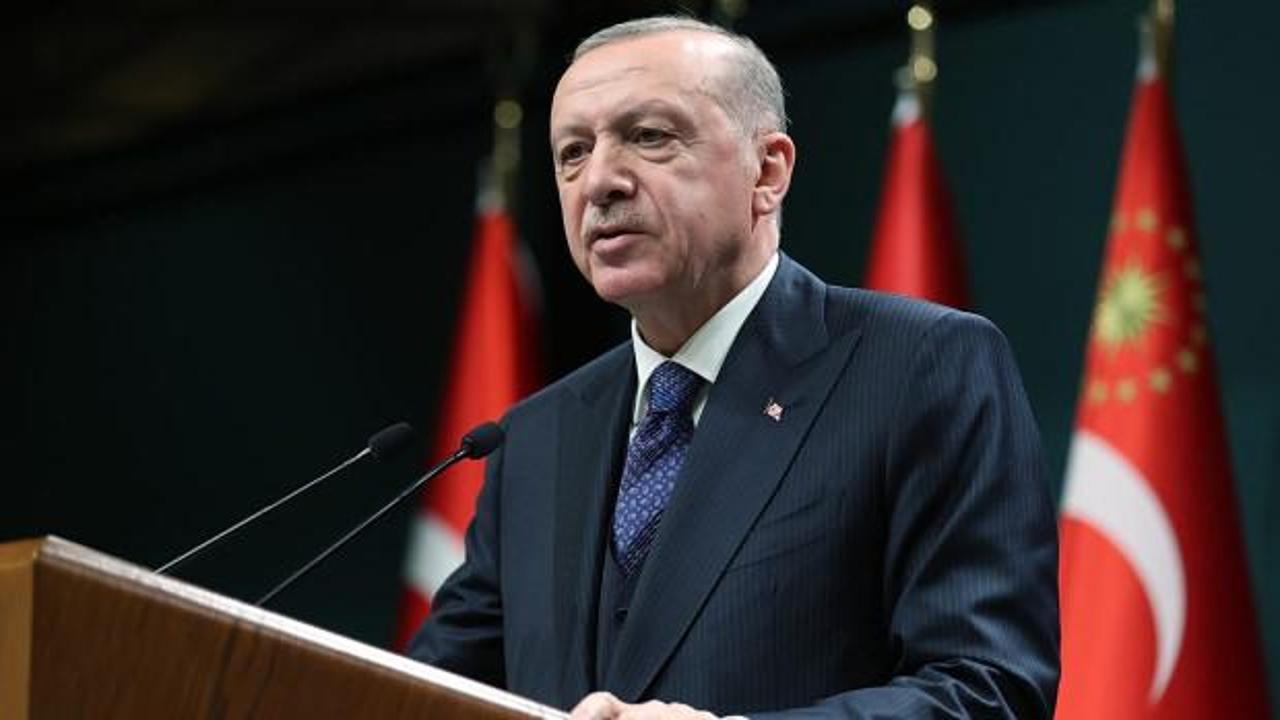 Cumhurbaşkanı Erdoğan'dan şehit Albay Sayit G&ouml;kg&ouml;z'&uuml;n ailesine taziye mesajı