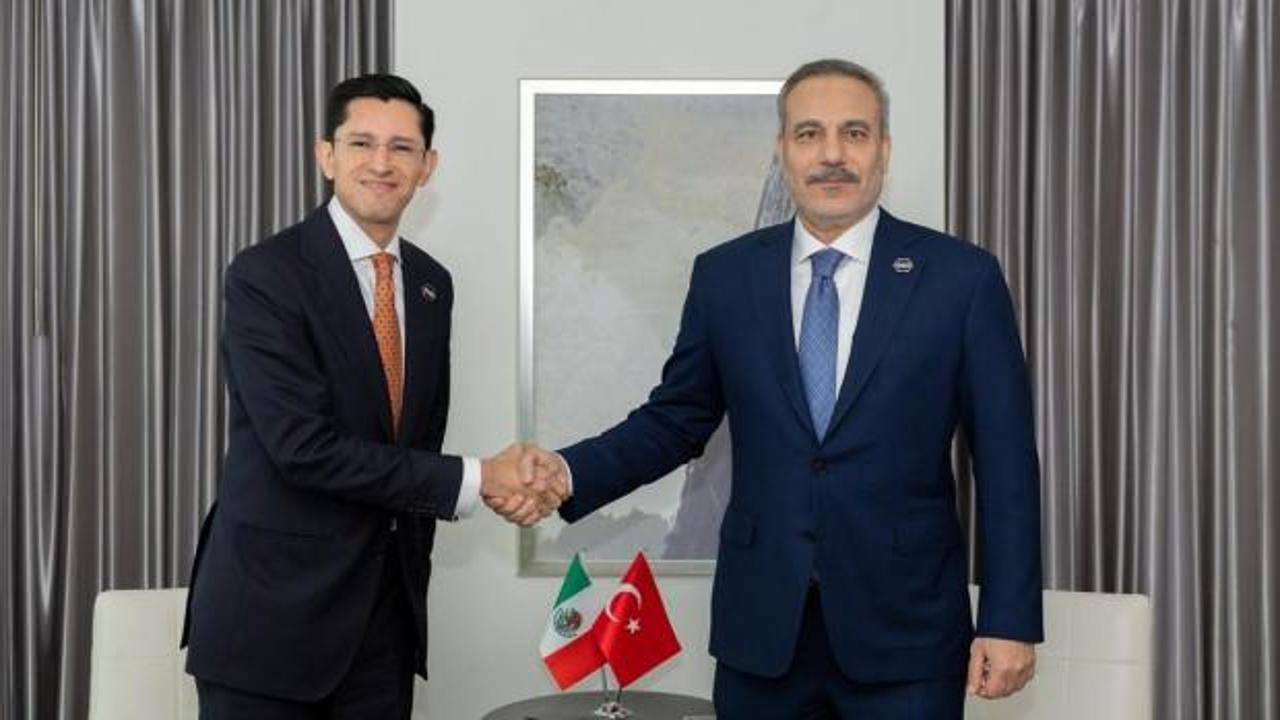 Dışişleri Bakanı Fidan, Meksika Dışişleri Bakanı Alvarez ile g&ouml;r&uuml;şt&uuml;