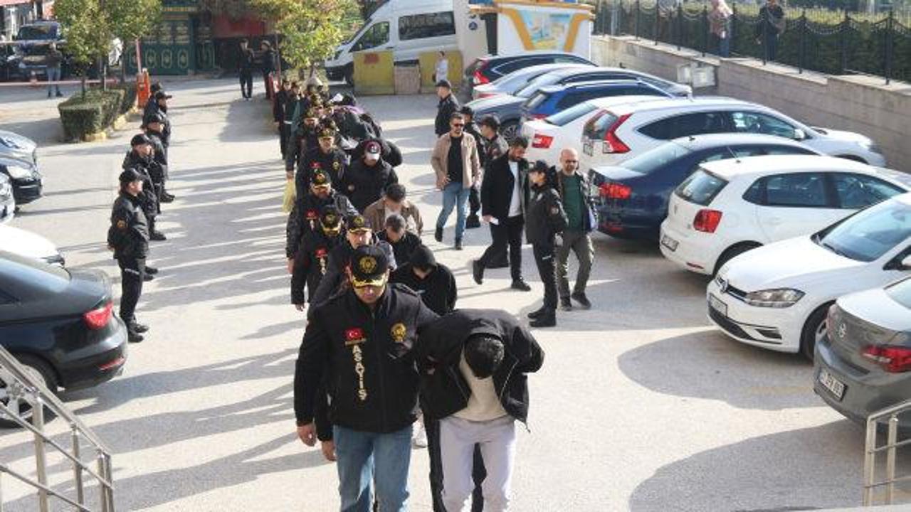 Eskişehir merkezli fuhuş operasyonunda 18 ş&uuml;pheli tutuklandı