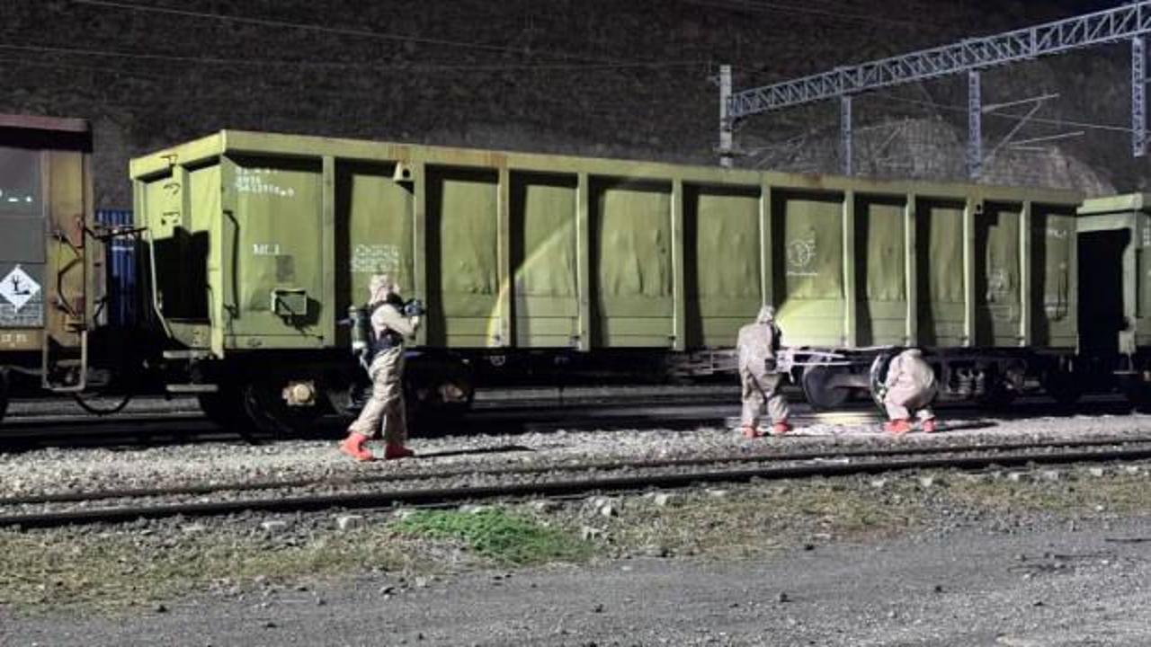Eskişehir'de yük treninde kimyasal sızıntı alarmı: Ekipler harekete geçti!