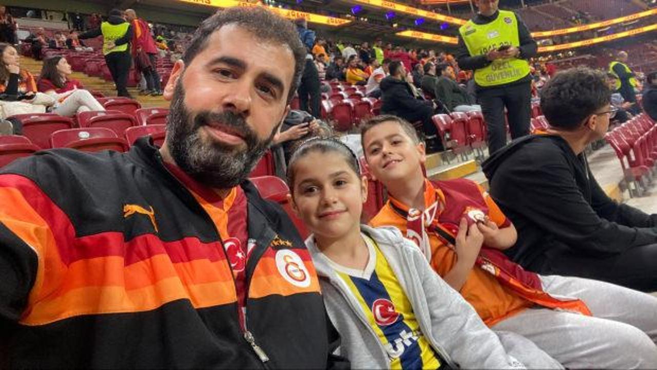 F.Bahçe formasıya G.Saray tribününde derbiyi izlemişti! O anları anlattı