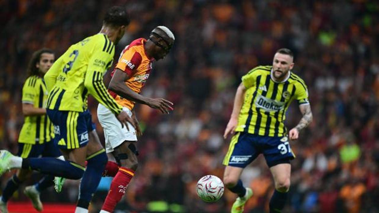 Fenerbahçe Galatasaray derbisinin ilk yarısında 0 çekti!