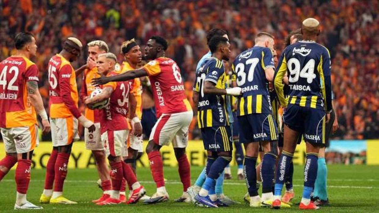 Galatasaray - Fenerbah&ccedil;e derbisi S&uuml;per Lig'de tarihe ge&ccedil;ecek