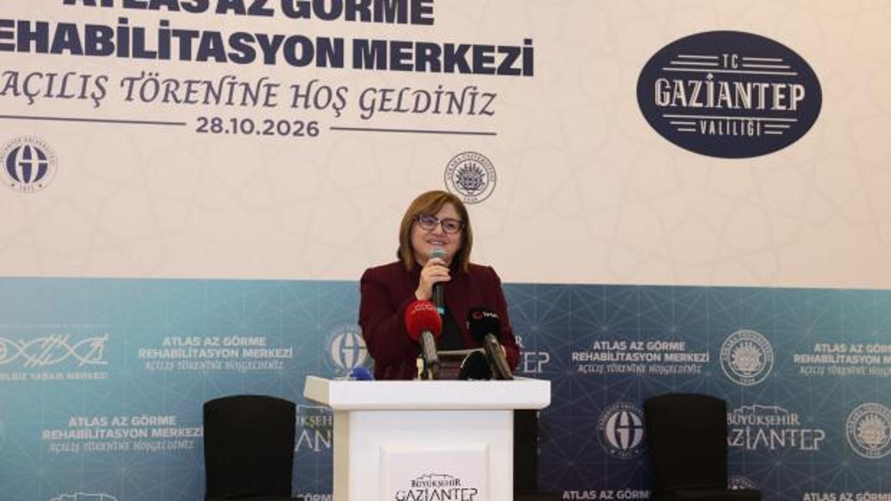 Gaziantep'te g&ouml;rme engelli bireylerin hayatına dokunacağı yeni merkez a&ccedil;ıldı