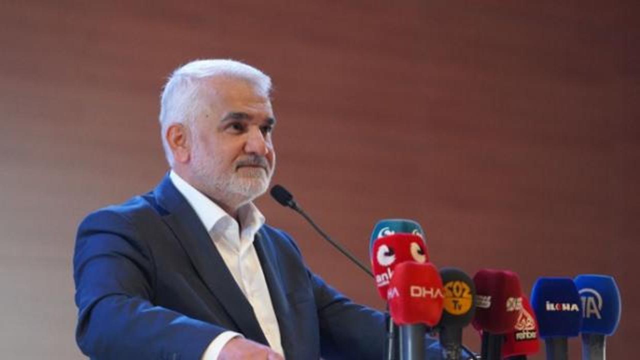 H&Uuml;DA Par lideri Yapıcıoğlu'ndan &ccedil;ağrı: Silah gidecek kardeşlik gelecek
