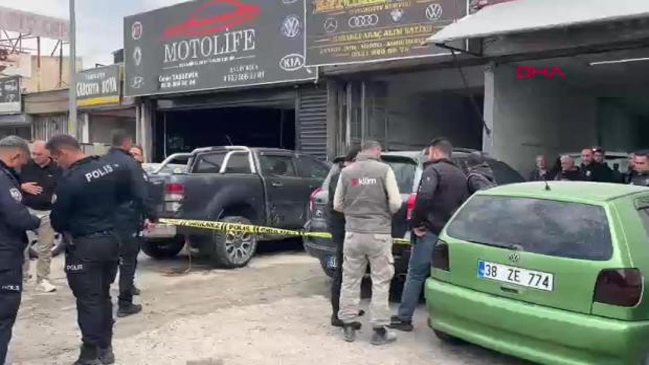 Kayseri&rsquo;de oto tamirhanesinde silahlı kavga: Yaralılar var