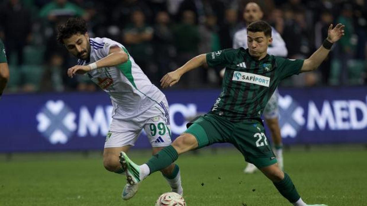 Kocaelispor-&Ccedil;aykur Rizespor ma&ccedil;ında gol sesi &ccedil;ıkmadı!