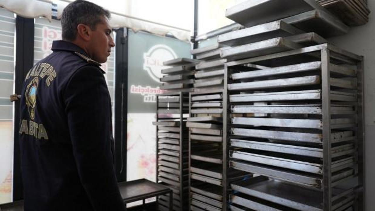 Maltepe'de ruhsatsız işletmeye denetim engeli: B&ouml;rek&ccedil;i m&uuml;h&uuml;rlendi
