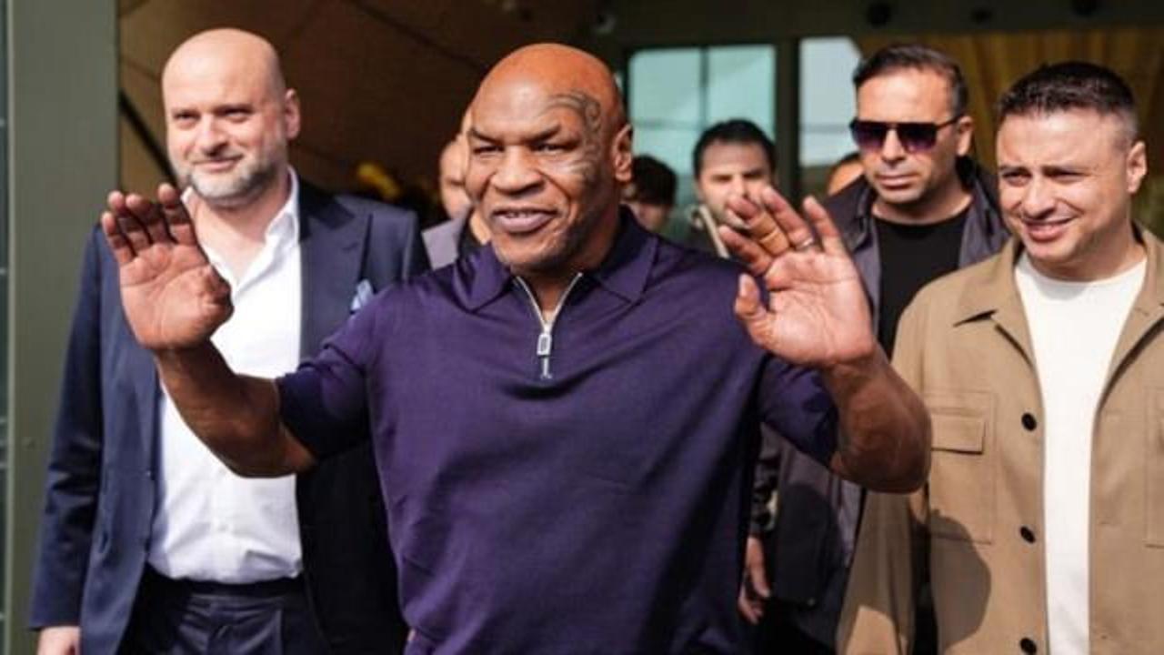 Mike Tyson, T&uuml;rk dizisi i&ccedil;in İstanbul'a geldi