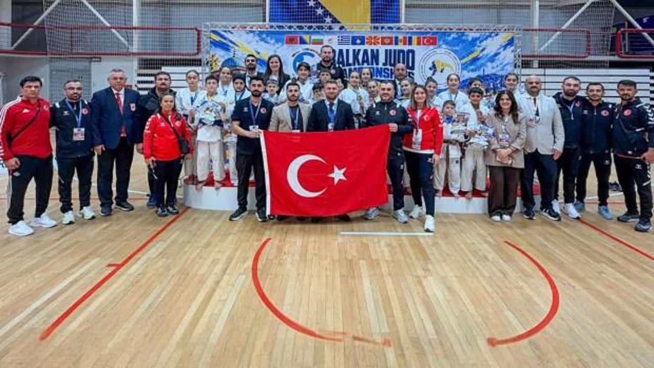 Milli sporculardan Balkan Şampiyonası'nda 7 madalya
