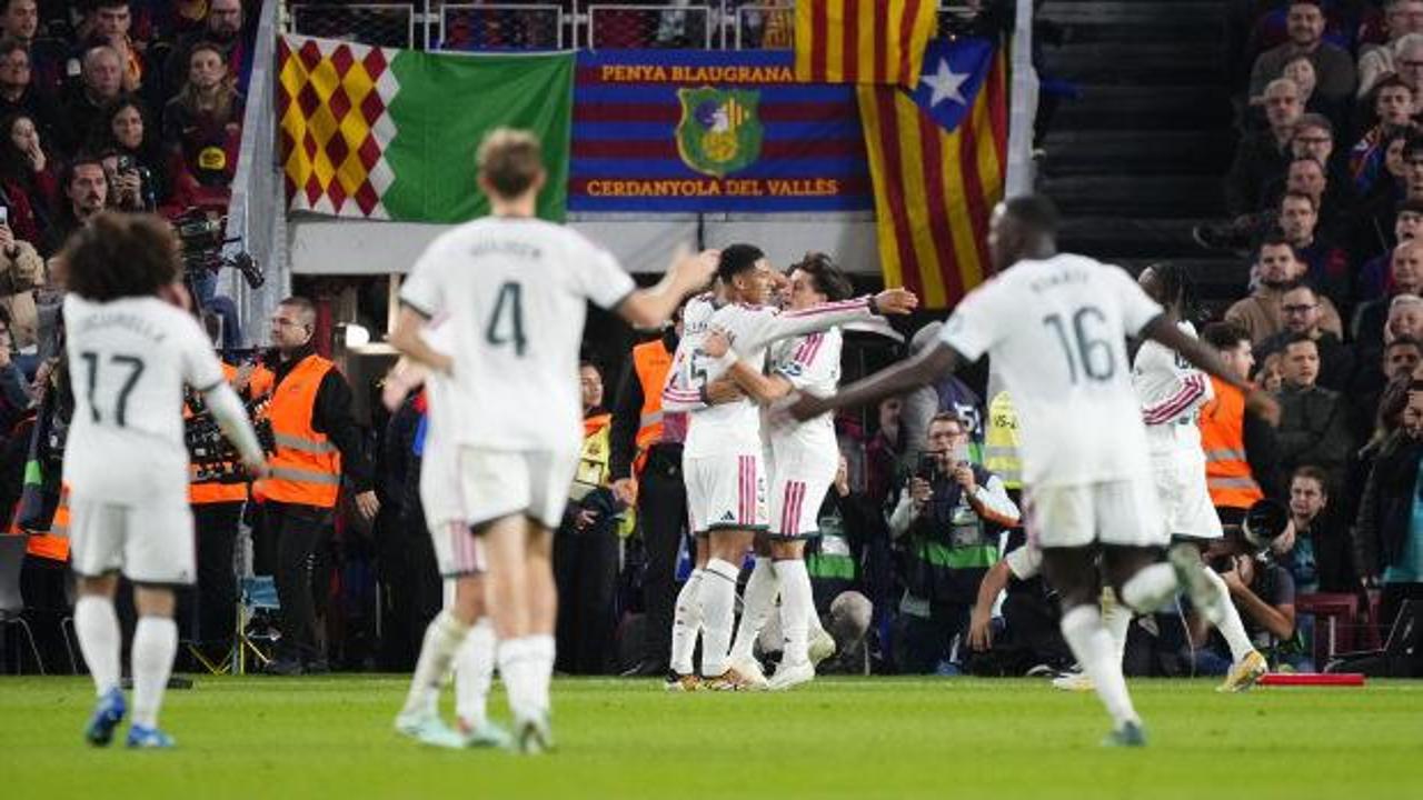 Real Madrid, El El Clasico'da Barcelona'yı Mbappe'yle yıktı