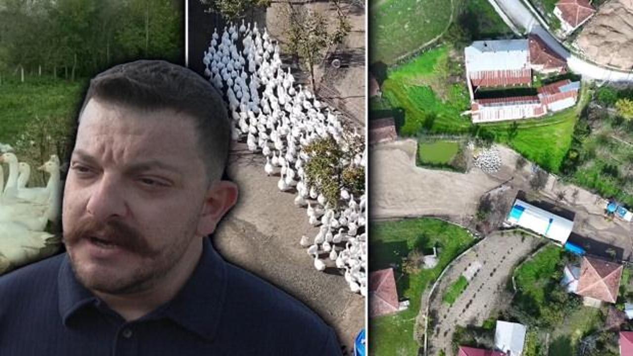 Samsun’da 50 kazla başladı, şimdi çiftliği var! 2027’de kooperatif kuracak