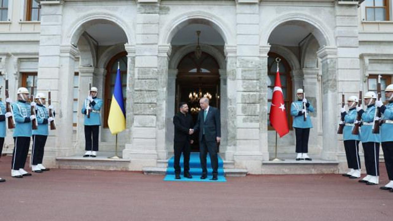 Son dakika: Erdoğan ve Zelenskiy İstanbul'da görüştü!