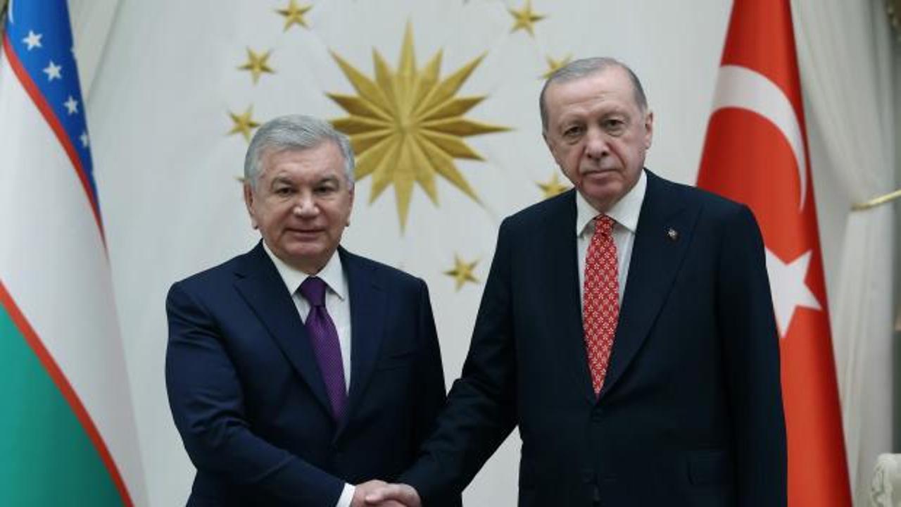 Son dakika... T&uuml;rkiye ve &Ouml;zbekistan 5 anlaşmaya imza attı