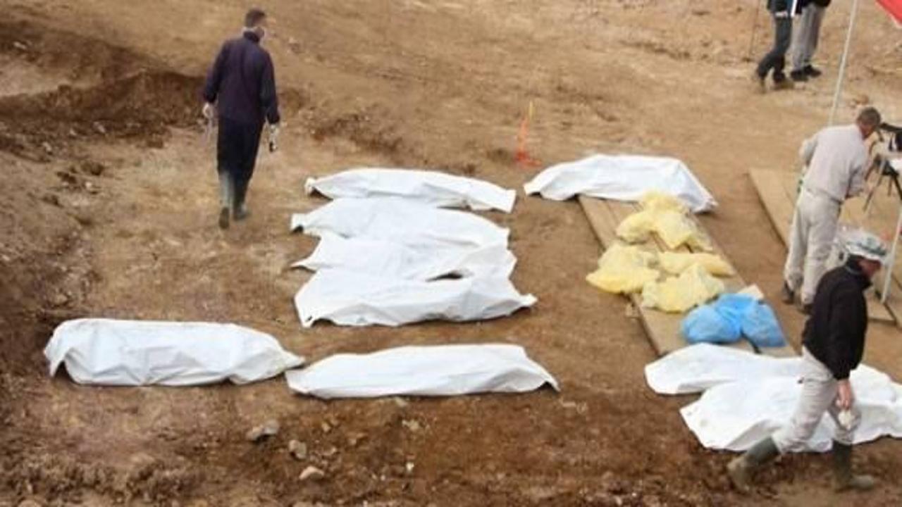 28 kampta 139 mezar bulundu