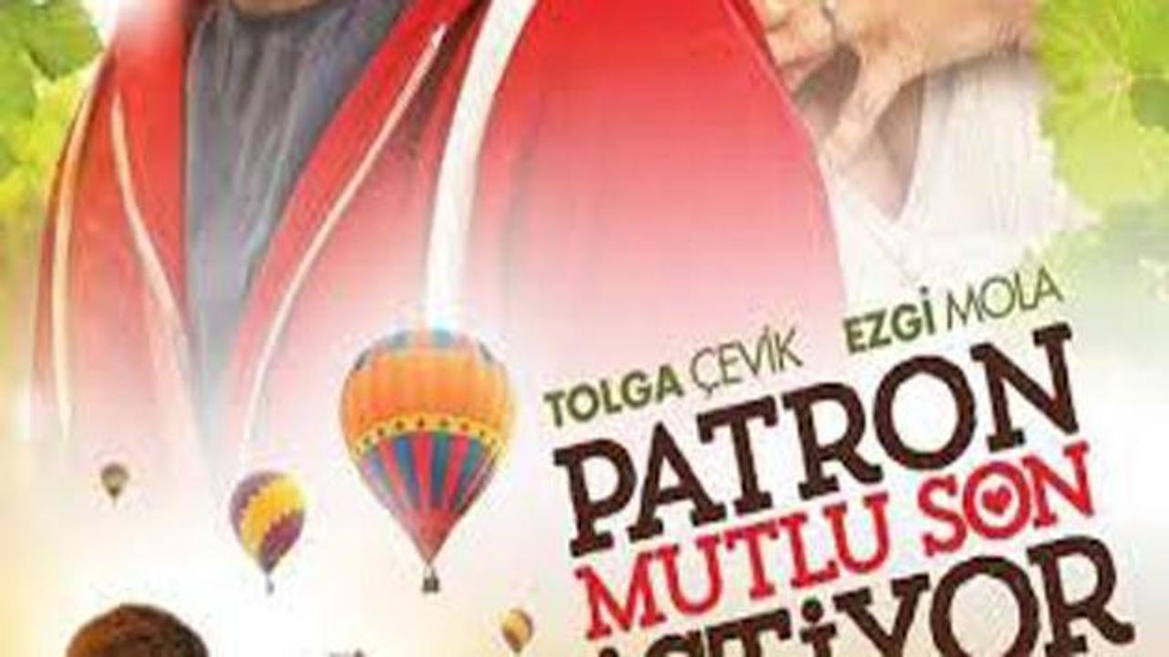"Patron Mutlu Son İstiyor" filminin oyuncuları Eskişehir'de
