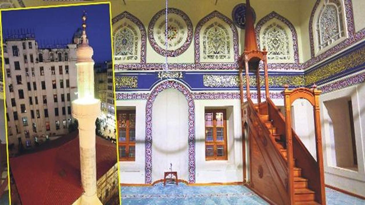 400 yıllık Ağa Camii kurtuldu