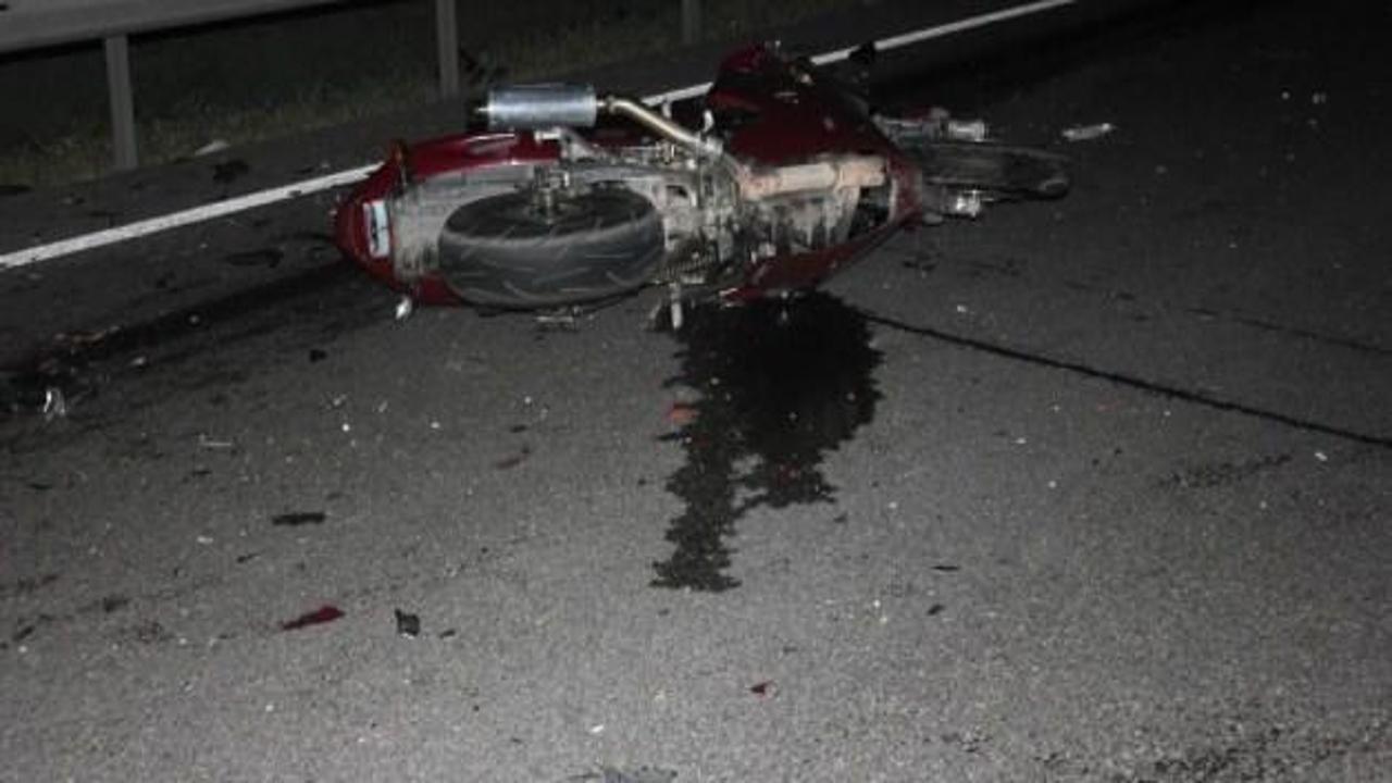 Gölbaşı'nda 2 motosiklet vince çarptı: 2 ölü, 2 yaralı
