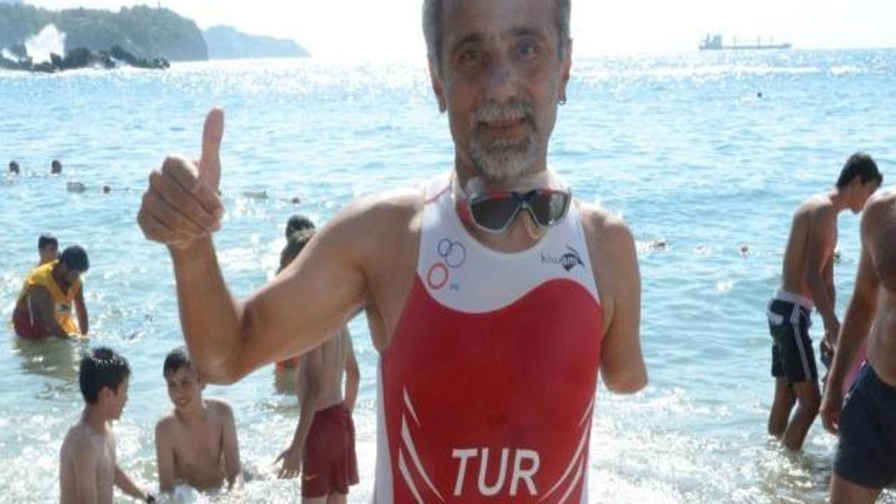Engelli milli atlet Özdemir'den termik santral tepkisi