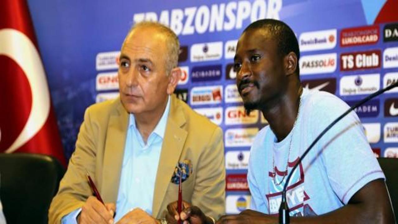 Trabzonspor, N'Doye ile sözleşme imzaladı