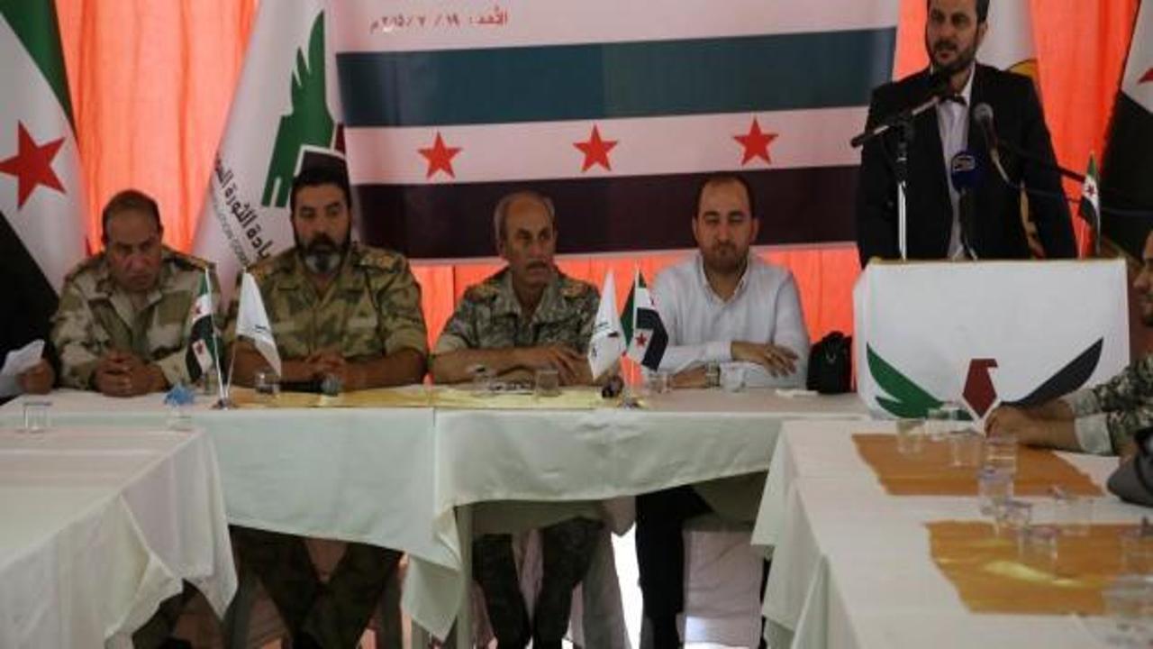 Suriyeli yüksek rütbeli muhalif komutanlar Hatay'da toplandı