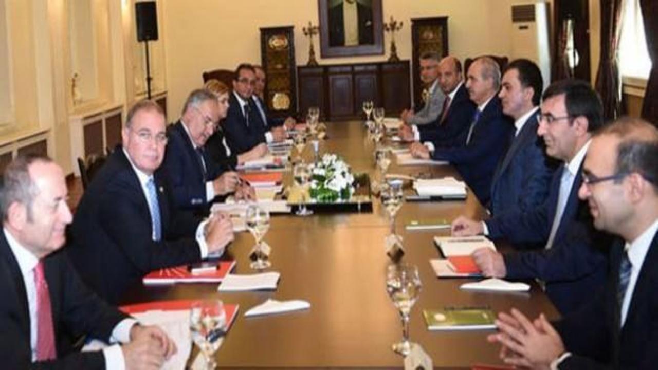 AK Parti ile CHP arasında 3 başlıklı yeni görüşme