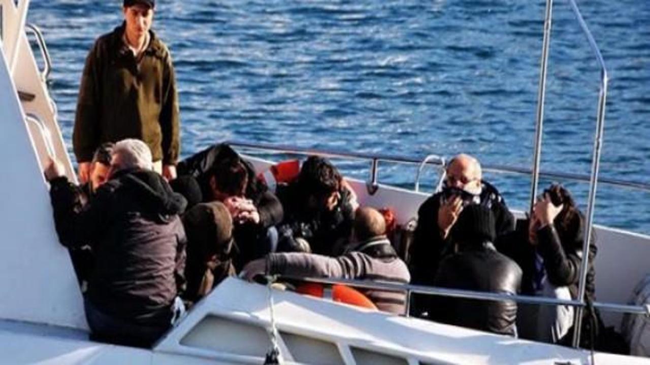 Ege denizi'nde 71 kaçak yakalandı