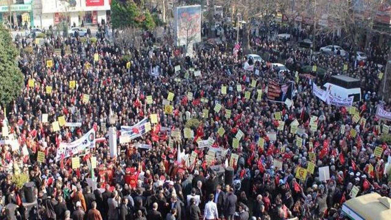 İzmir'deki eylemciler çevreye zarar verdi