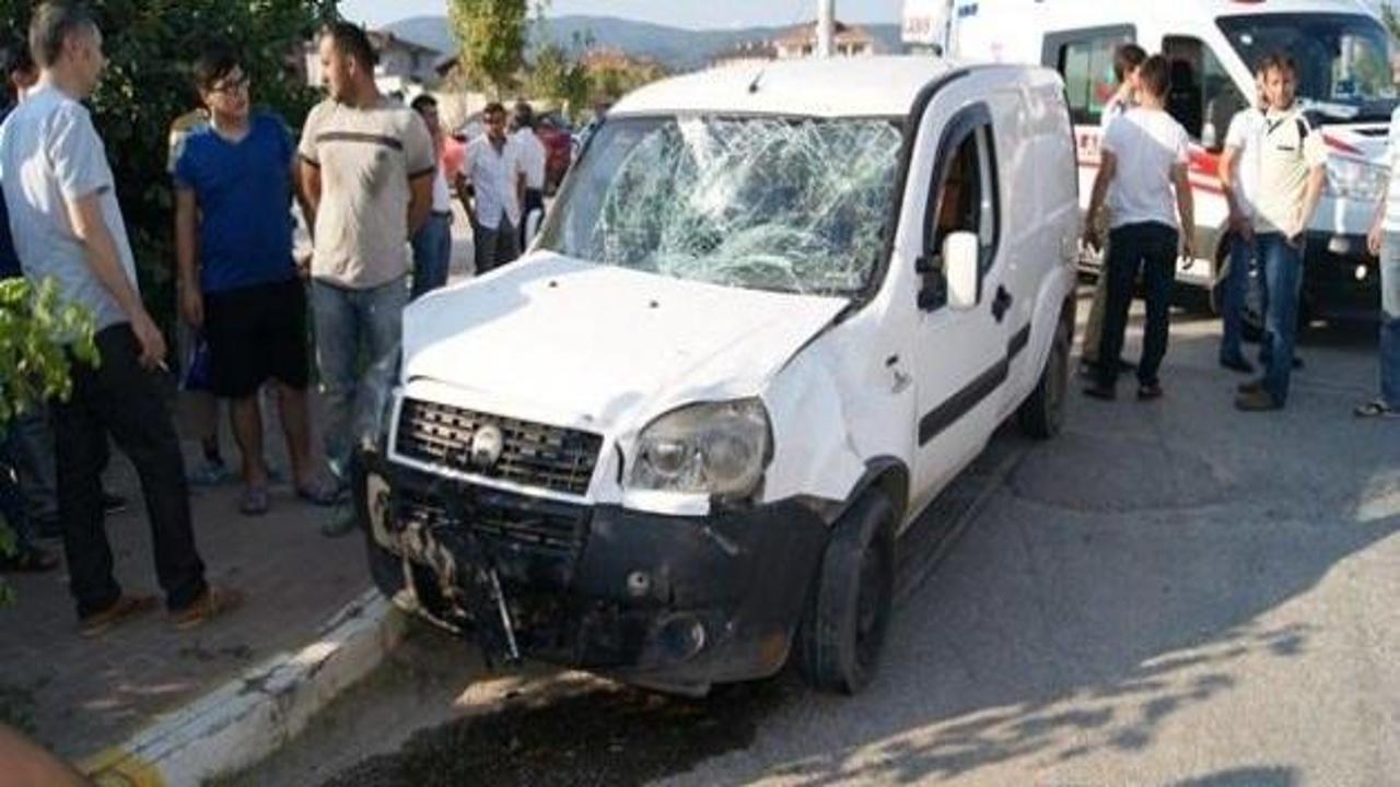 Sakarya'da trafik kazası: 2 yaralı