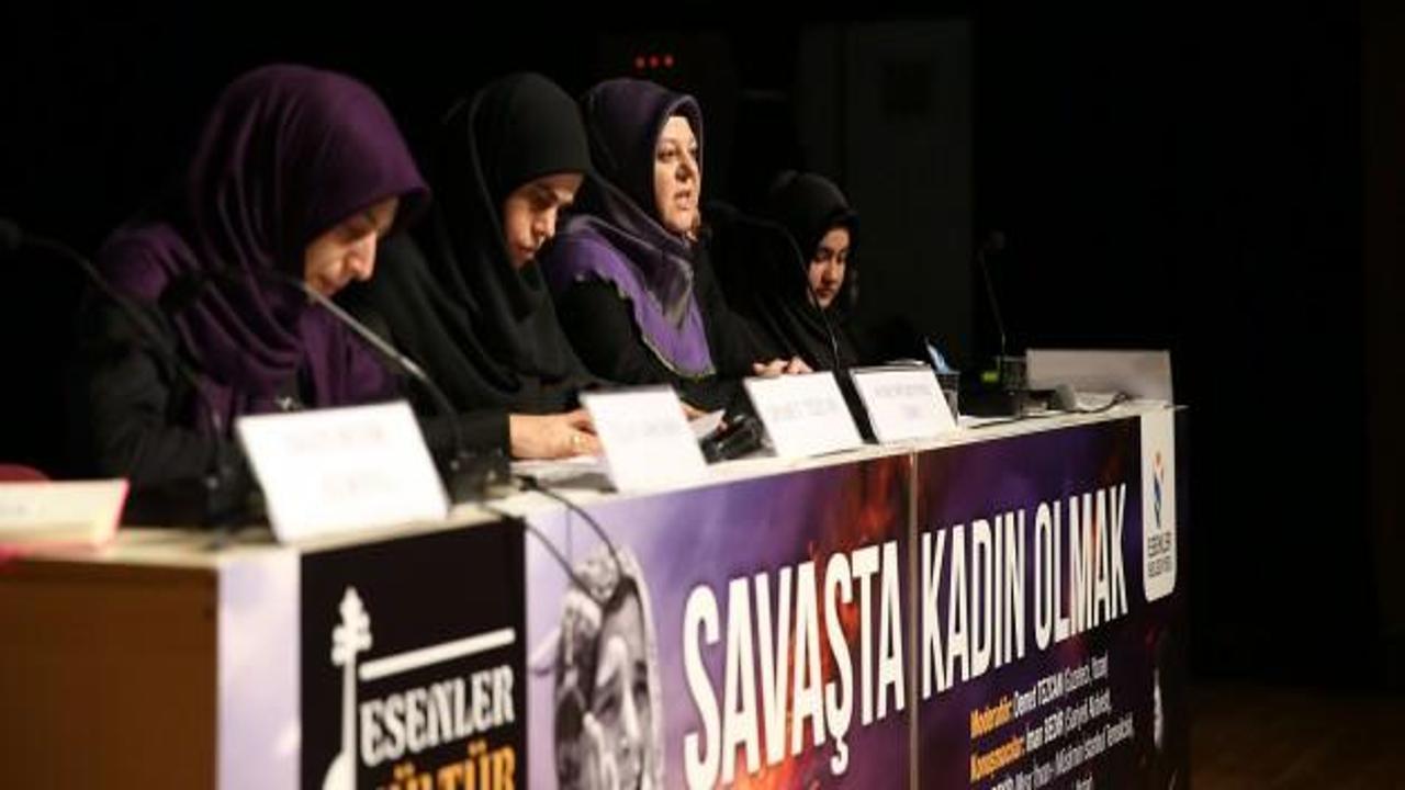 Savaşta Kadın Olmayı anlattılar