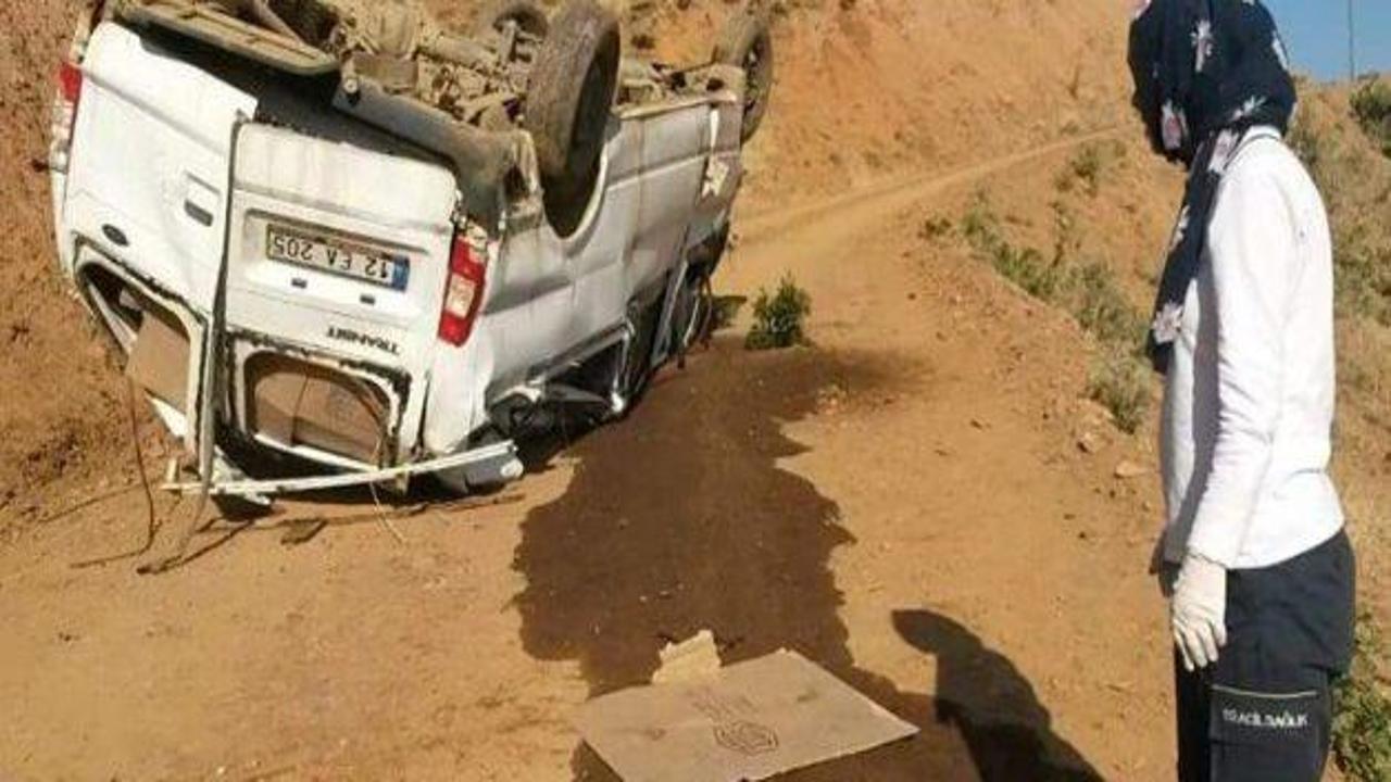 Bingöl’de trafik kazası: 2 ölü, 8 yaralı