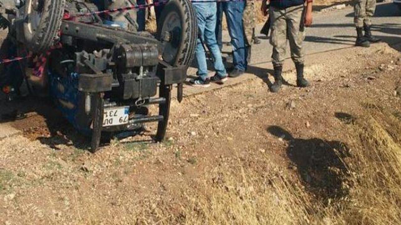 Gaziantep'te traktörün altında kalan genç öldü