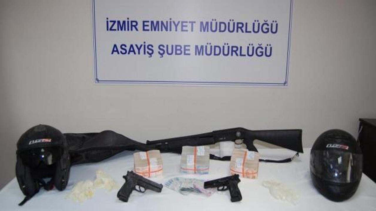 İzmir'deki banka soygununun zanlıları yakalandı