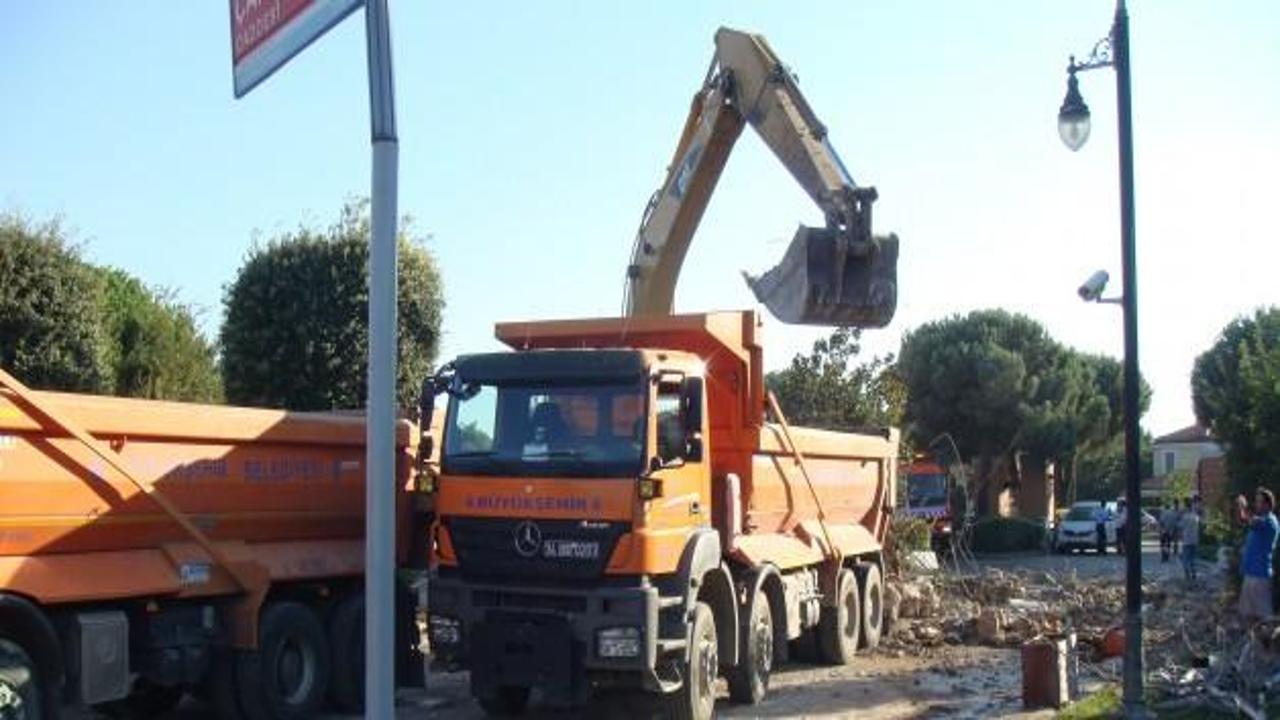 Büyükşehir Alkent'in kaçaklarını 4 yıl sonra yıktı
