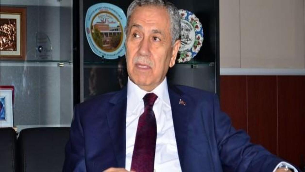 Bülent Arınç'tan son dakika sürprizi