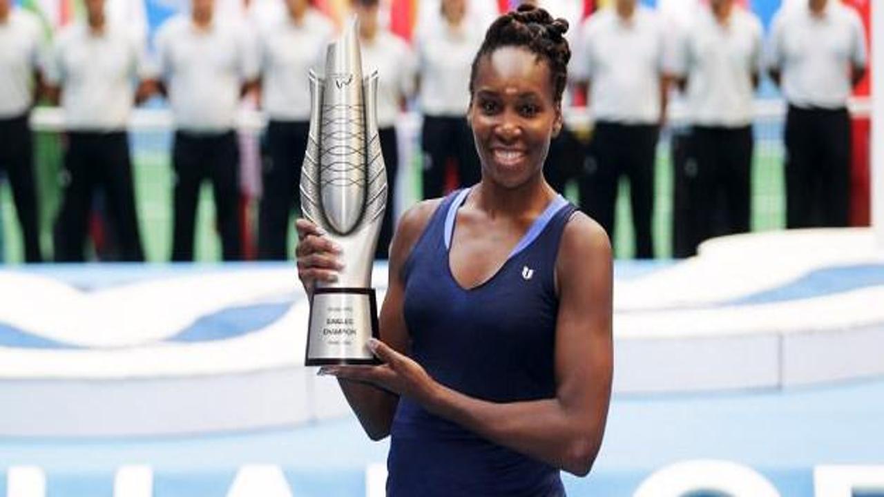 Çin'de zafer Venus Williams'ın