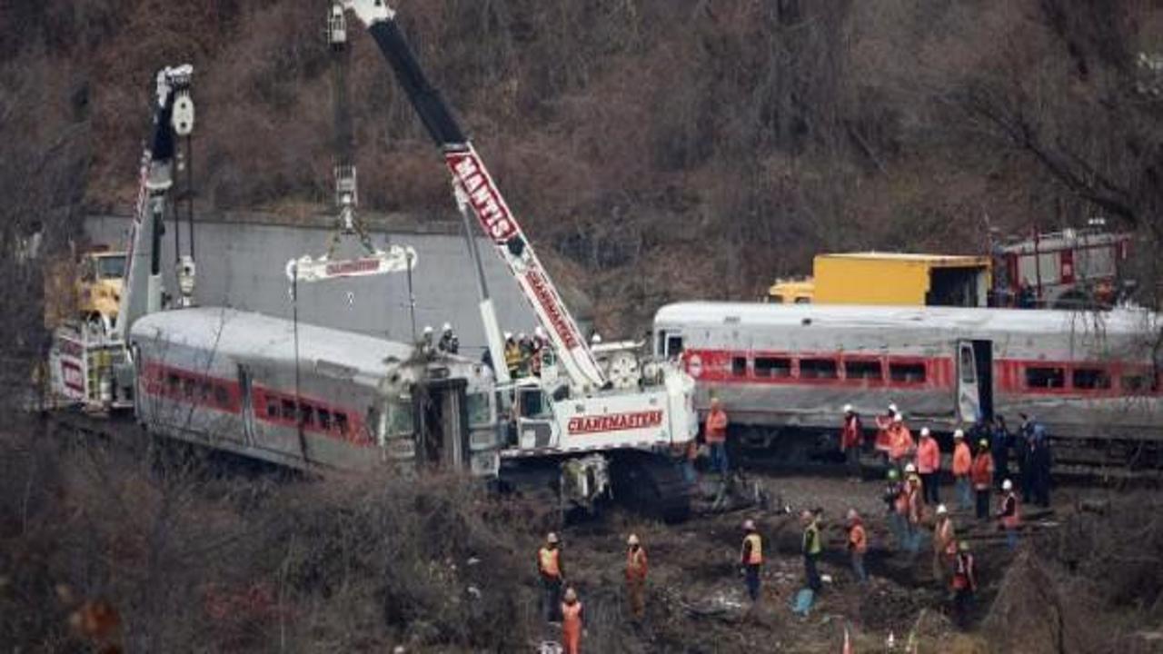 ABD'de tren kazası: 5 ölü 50 yaralı