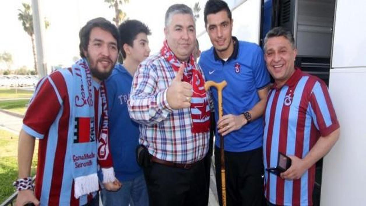 Trabzonspor kafilesi Mersin'e geldi
