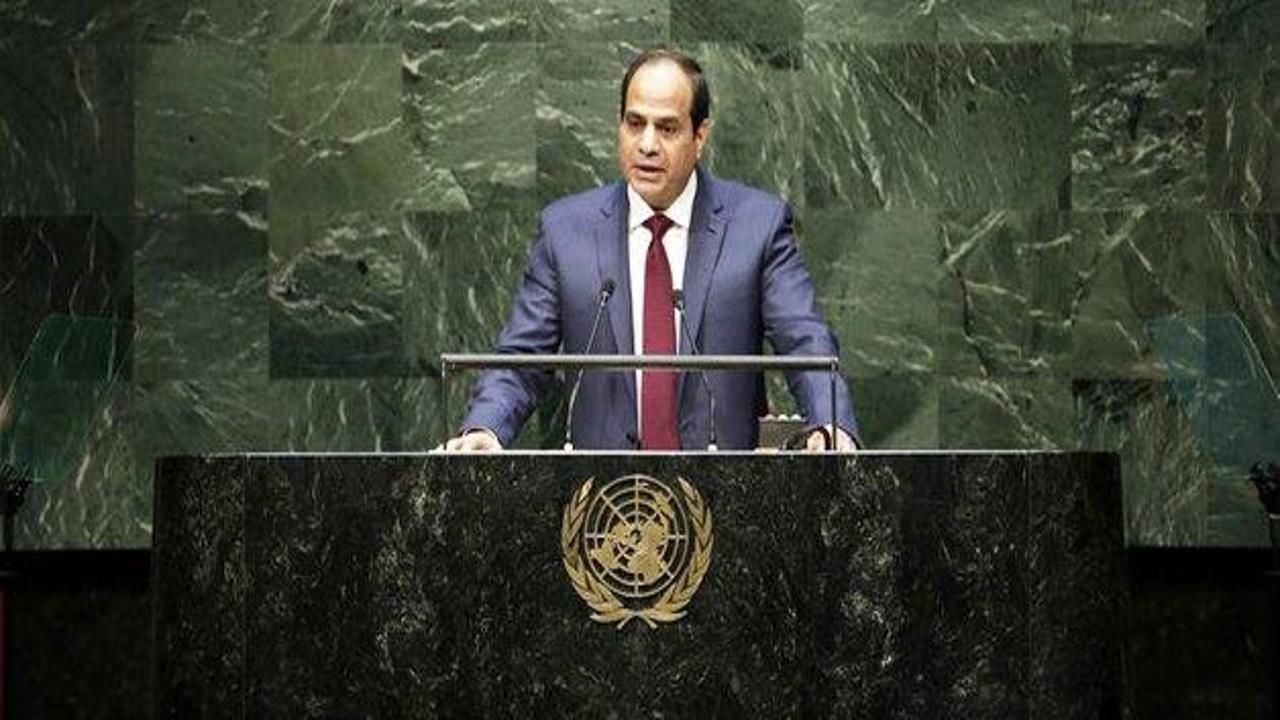 Sisi'nin BM'deki konuşmasına tepki