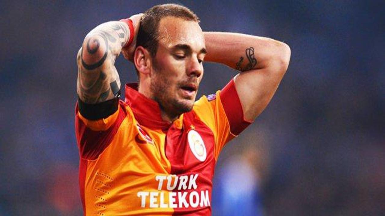 G.Saray'da yeni kriz! Sneijder reddetti!
