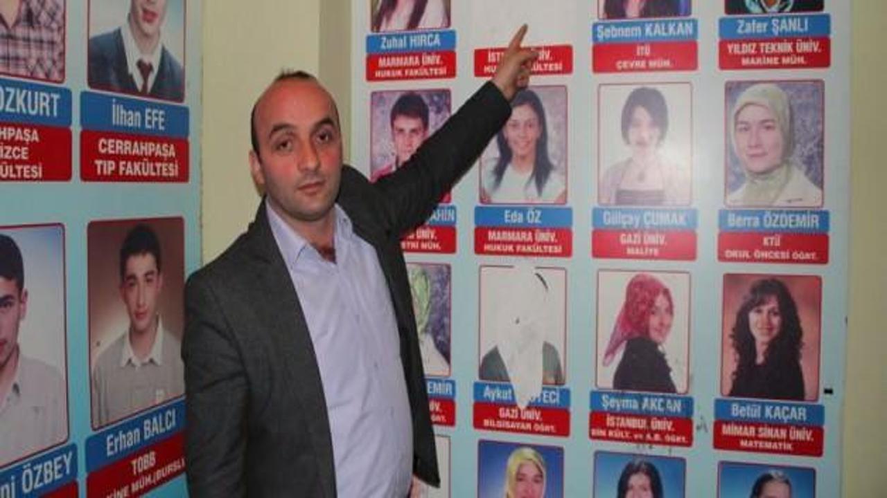 Teröristin fotoğrafı panodan da kaldırıldı