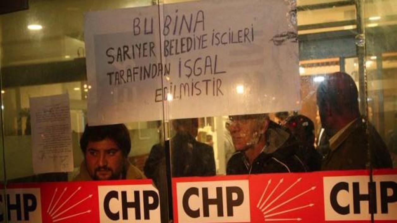 CHP Genel Merkezi'nde taşeron işçilere dayak