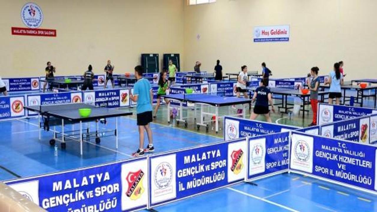 Masa Tenisi Milli Takımı Malatya'da kampa girdi
