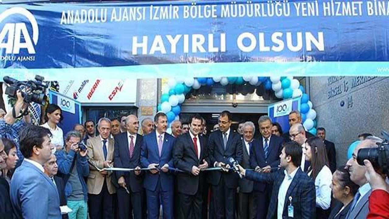 AA İzmir Bölge Müdürlüğü yeni ofisi açıldı