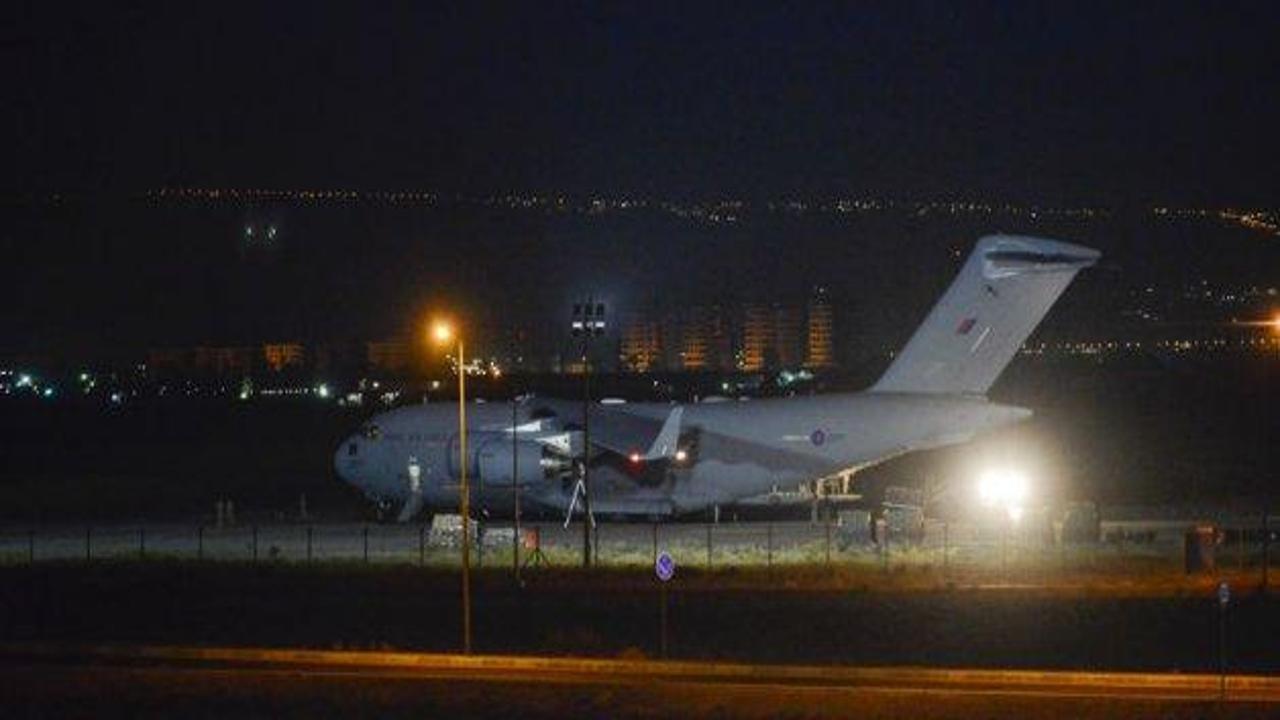 ABD kargo uçağı Erbil'e ulaştı