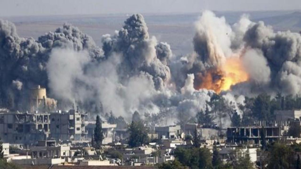 Kobani'deki IŞİD hedefleri vuruldu