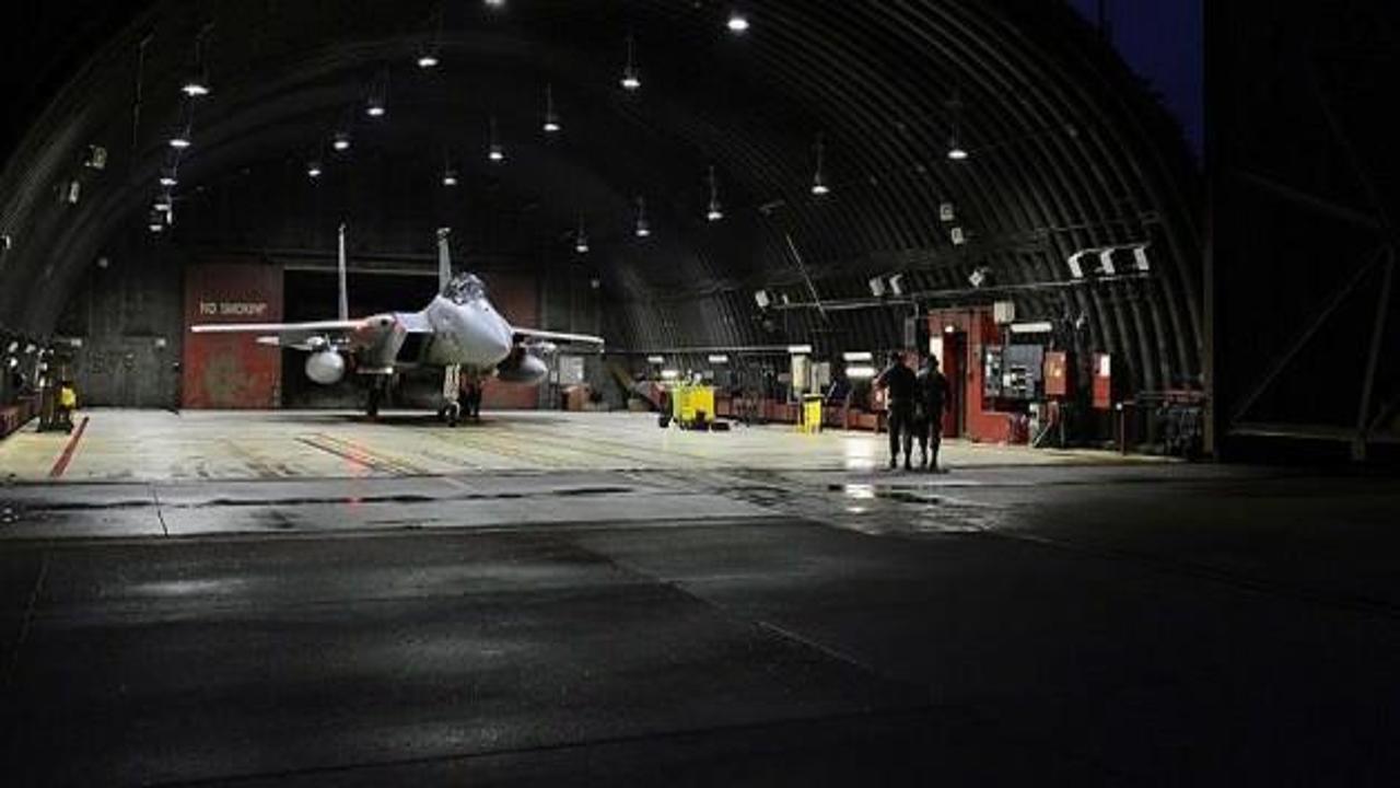 F15 savaş uçakları İncirlik Üssü'ne geldi