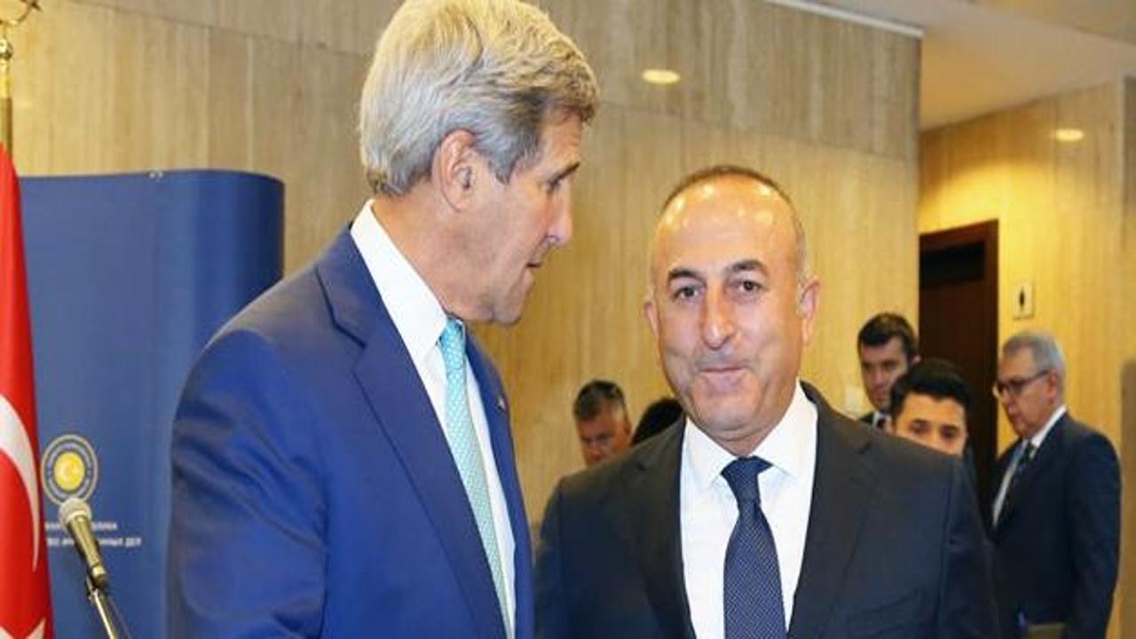 ABD istedi, Çavuşoğlu Kerry ile görüştü
