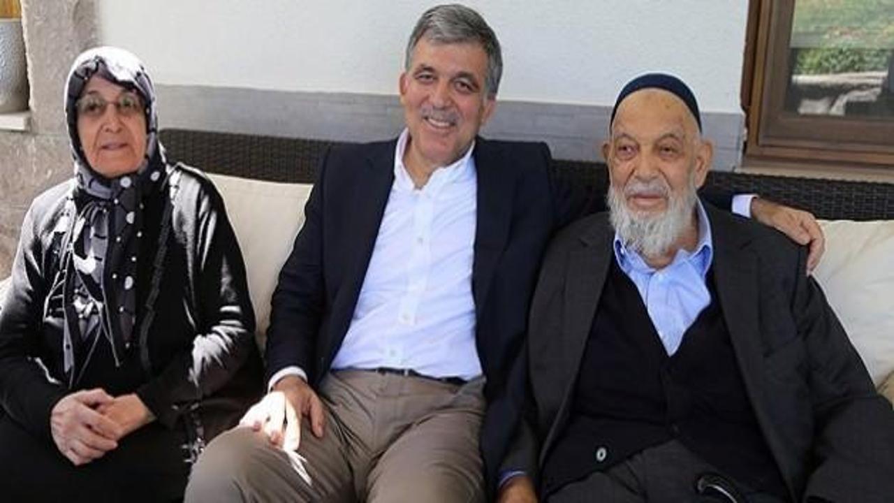 Abdullah Gül, baba ocağında