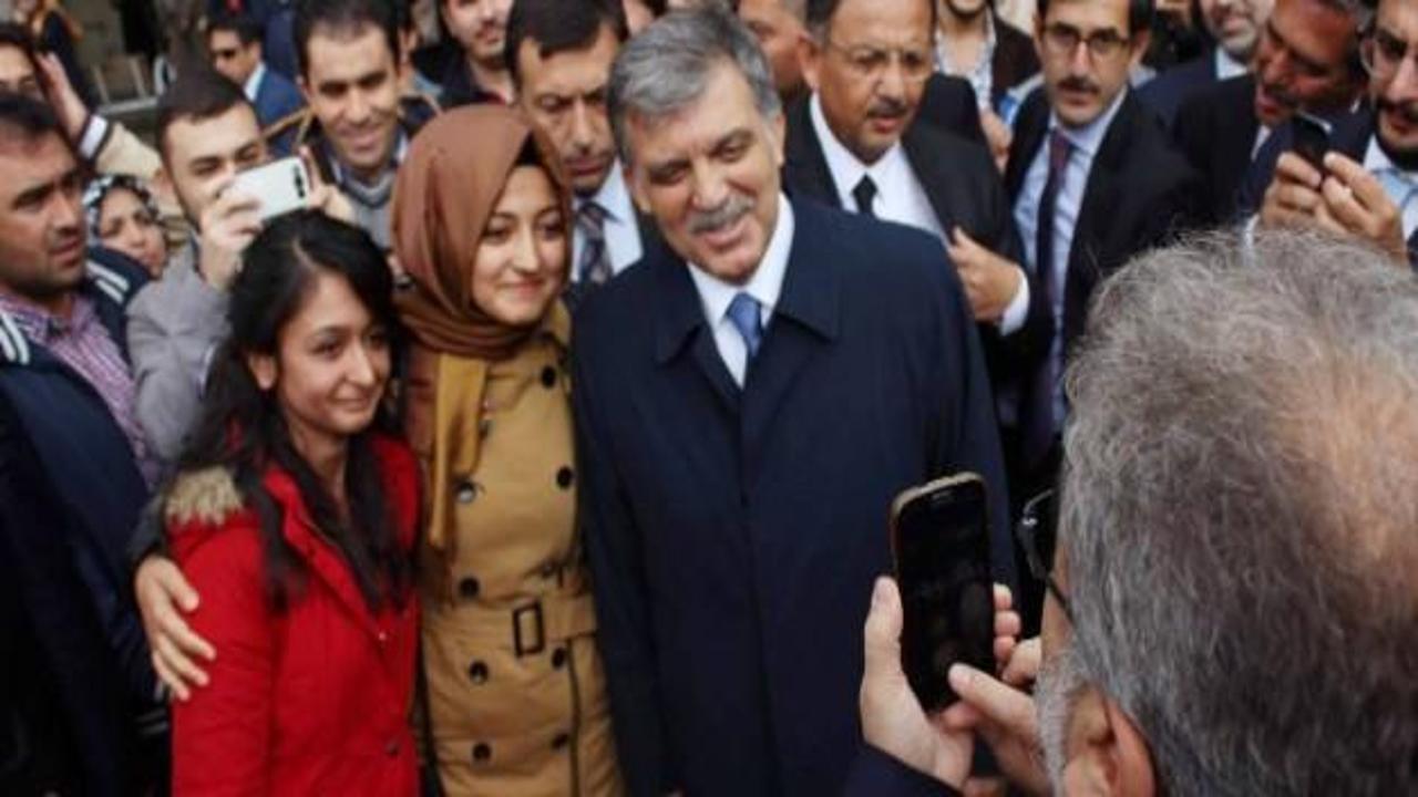 Abdullah Gül, öğrenciyi kırmadı
